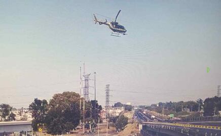VIDEO: Roba vehículo, desencadena persecución en Circuito Exterior Mexiquense y se arroja a canal