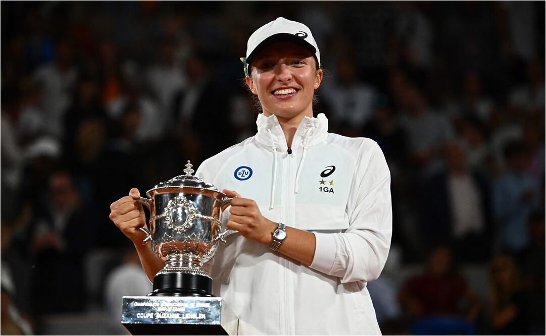 Iga Swiatek se proclama campeona en Roland Garros / FOTO: AFP