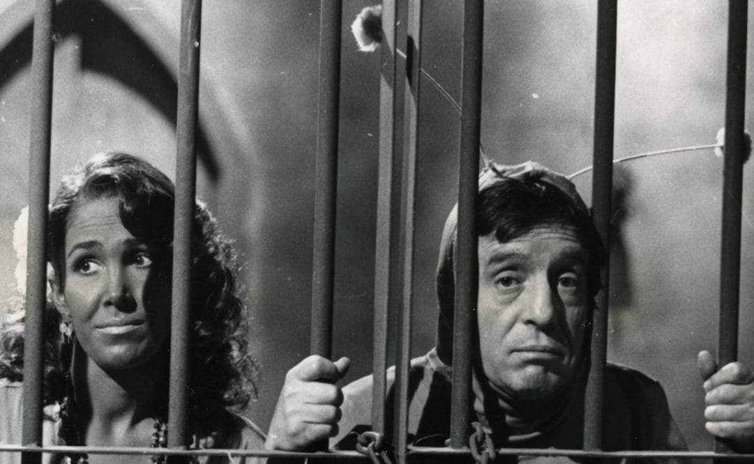 Florinda Meza y Gómez Bolaños se admiraban mutuamente y fueron amigos antes de ser pareja. Foto: EL UNIVERSAL.