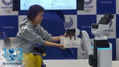 Presentan robots "asistentes" para los Juegos Olímpicos de Tokio 2020