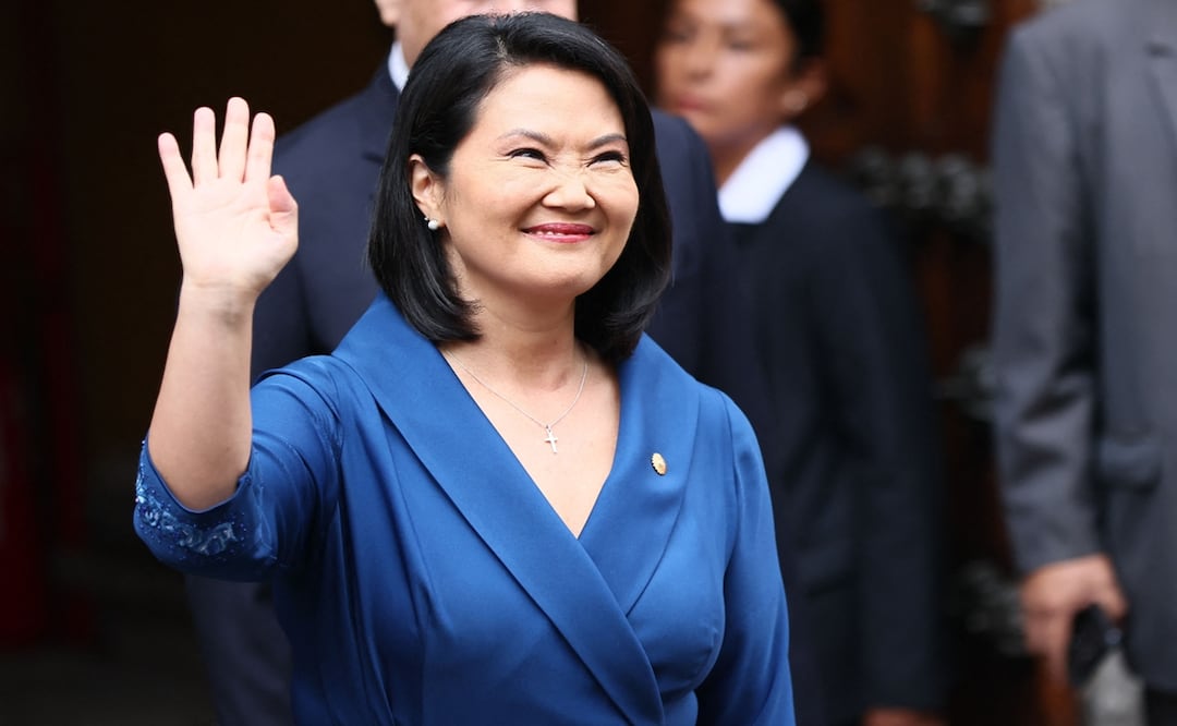 Keiko Fujimori, presidenta de Perú. Foto: AFP