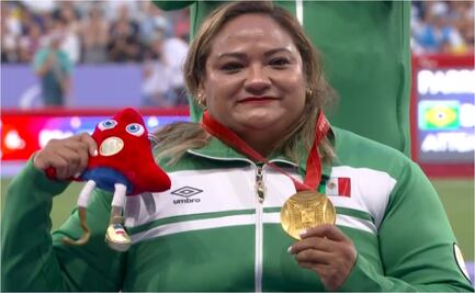 VIDEO: Así fue la premiación de Gloria Zarza tras ganar oro en los Juegos Paralímpicos de París 2024