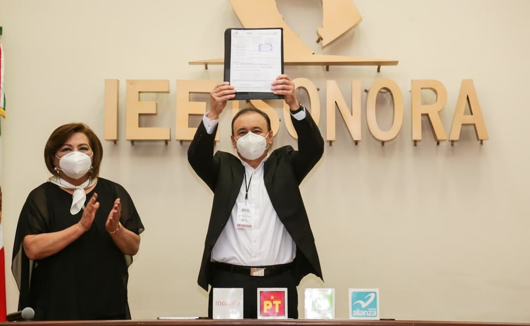 Los partidos Morena, Partido Verde, PT y Nueva Alianza lo impulsarán como candidato a la gubernatura de Sonora. Foto: Especial