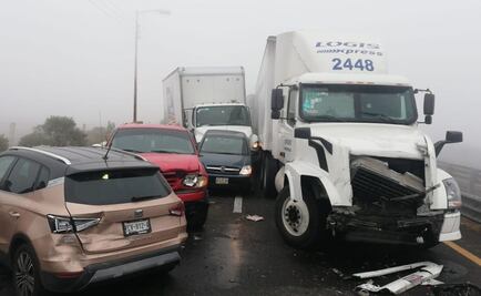 Carambola deja 2 muertos y 12 heridos en carretera Veracruz-Puebla