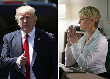 Donald Trump deja en shock cada mañana a Claire Underwood