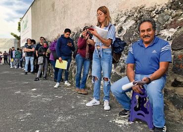 "Ya aprendí la lección, no lo vuelvo a hacer", dejan a última hora trámite del INE