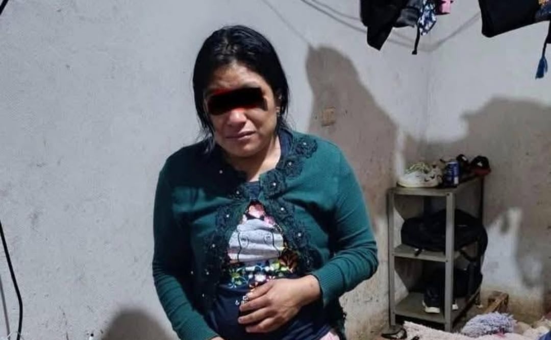 Mujer es detenida por apuñalar a su esposo en Chiapas. Foto: Especial