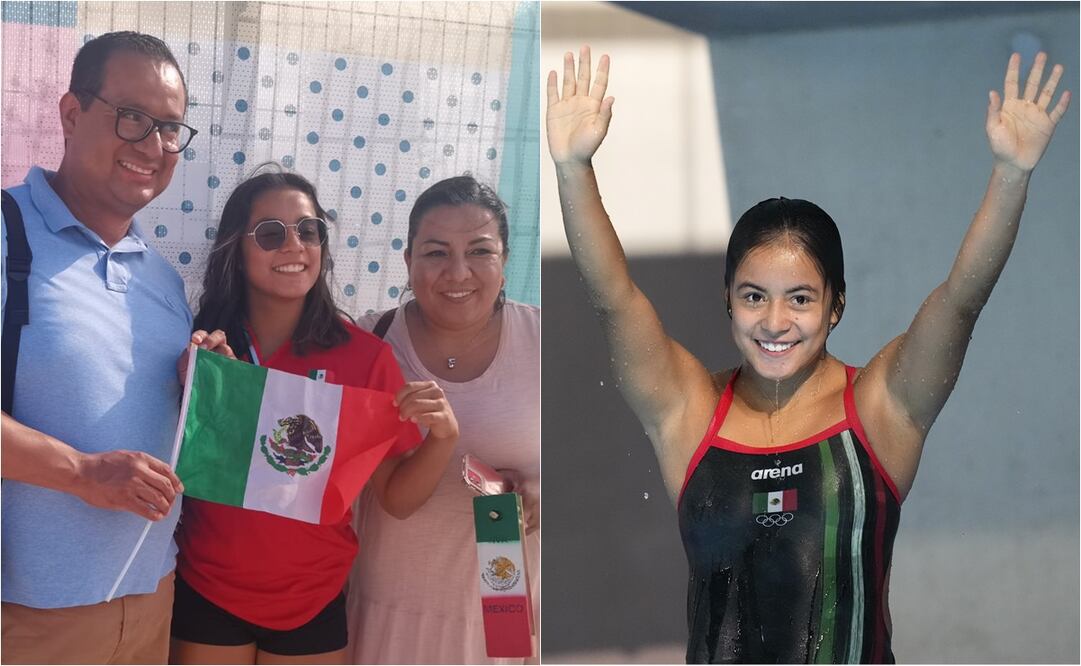 Alejandra Estudillo finalizó en sexto lugar en la Final de trampolín 3m. FOTO: ESPECIAL