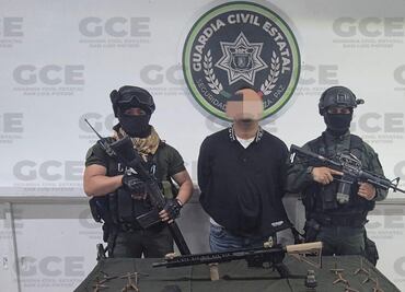 Capturan a “El Alacrán”, jefe de plaza de la huasteca potosina; es originario de Tamaulipas