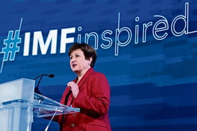 Crecimiento global de 3% para los próximos años no es "fabuloso": titular del FMI
