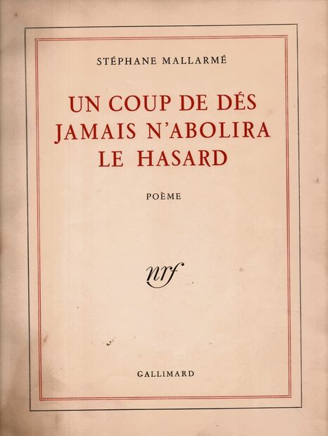 Salvador Elizondo admiraba el poema de Stéphane Mallarmé “Un coup de dés”. Foto: Especial