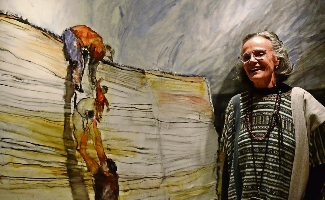 Aerenlund muestra como migración y resiliencia se enlazan como procesos antropológicos de la sociedad. (10/03/2025) Foto: Especial