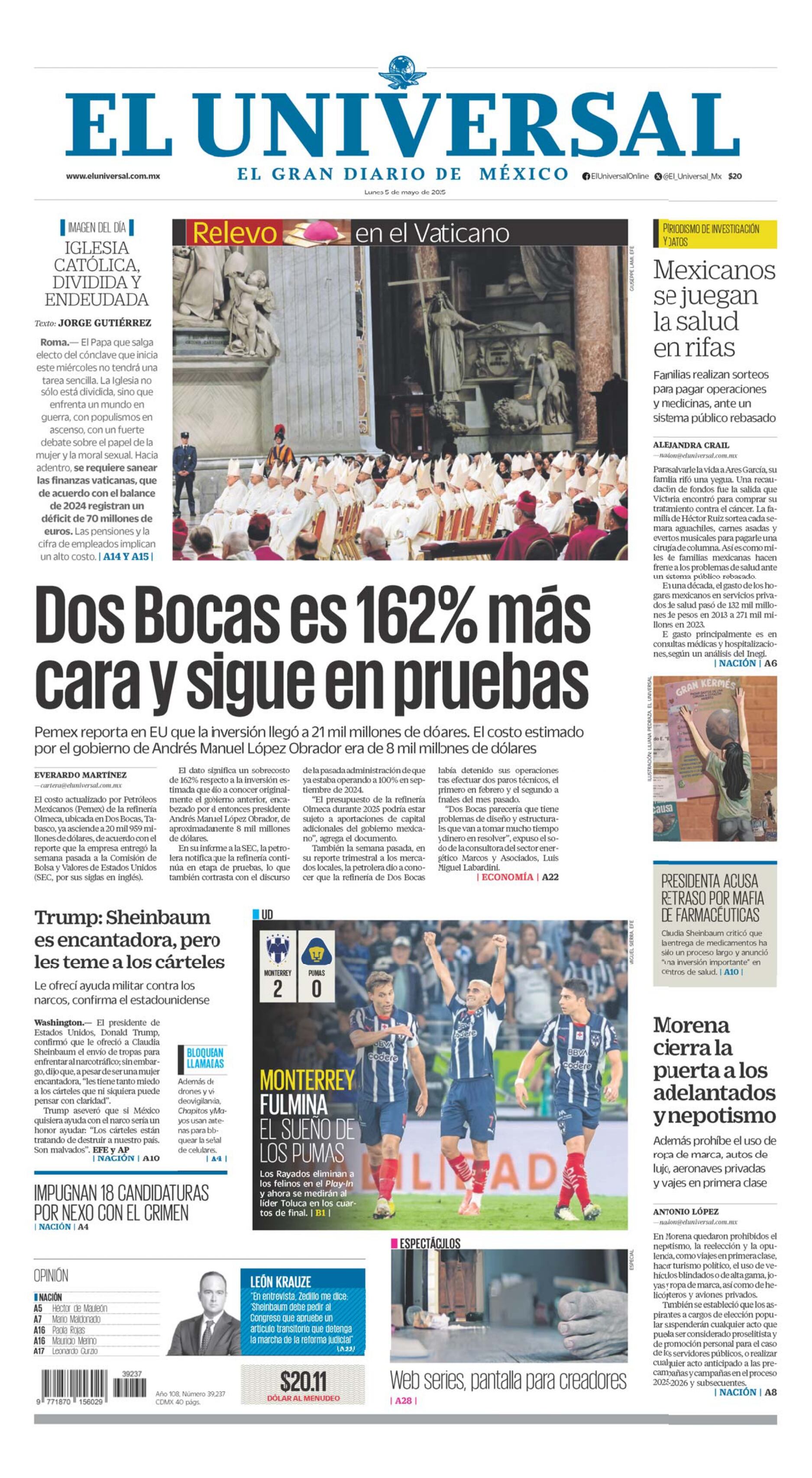 Portada impresa