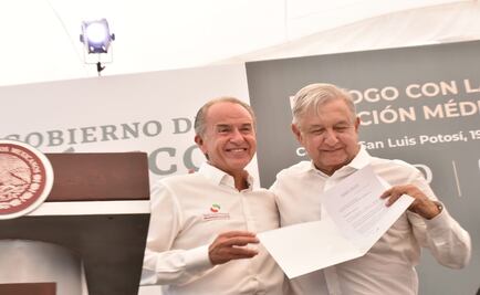 López Obrador inicia gira en San Luis Potosí; abordará temas de salud