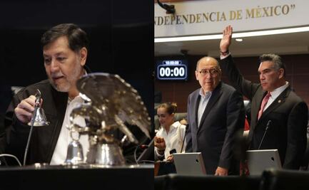 Inicia sesión en el Senado convocada por Noroña; "Alito" Moreno se hace presente