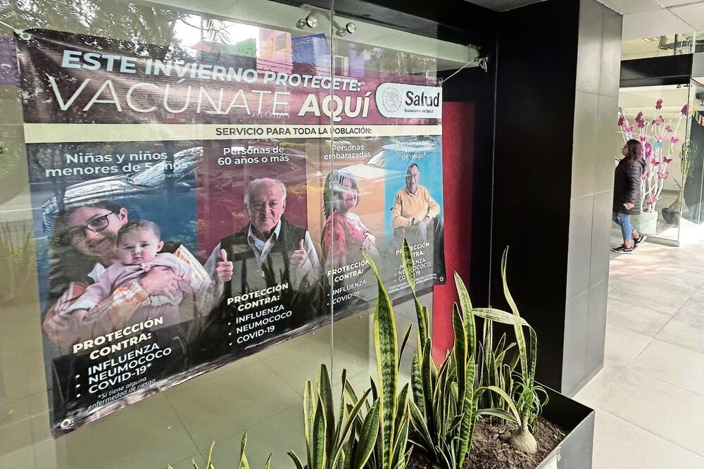 En el módulo de Homero 213, en Polanco, se aplican vacunas contra influenza, neumococo y Covid-19. Foto: Berenice Fregoso / EL UNIVERSAL