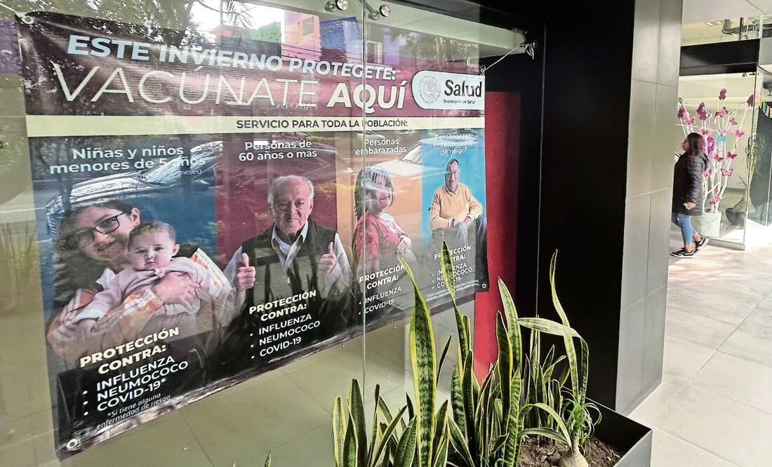 En el módulo de Homero 213, en Polanco, se aplican vacunas contra influenza, neumococo y Covid-19. Foto: Berenice Fregoso / EL UNIVERSAL