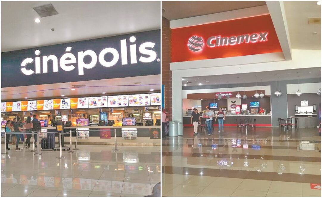 Cinépolis y Cinemex son dos de las cadenas más grandes en la República Mexicana. Fotos: Archivo