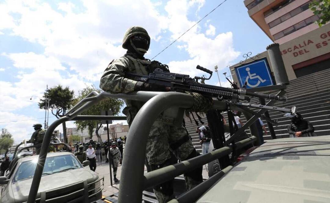Cerca de las 15:00 horas, se desplegaron diversas células en las inmediaciones de la Terminal. Foto: Jorge Alvarado / EL UNIVERSAL 