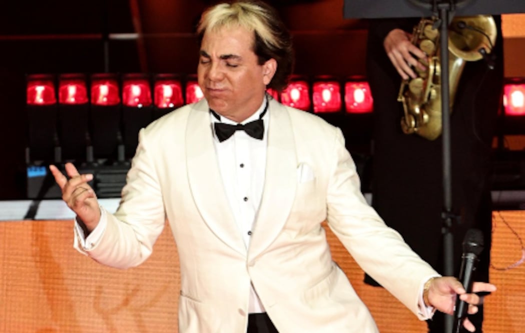 Cristian Castro en el Auditorio Nacional, en el concierto que ofreció este lunes, 10 de agosto.
Foto: Clasos / Alfonso Manzano