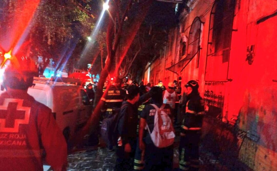 Incendio en la colonia Guerrero deja cuatro muertos. Foto: de la cuenta de X de @SGIRPC_CDMX