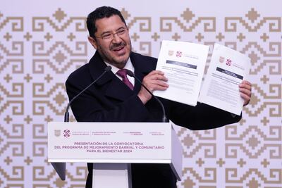 Batres anuncia inversión de 100 mdp para programa de "Mejoramiento Barrial" 