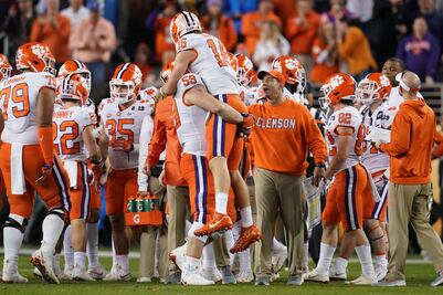 Clemson dotará de talento a la NFL