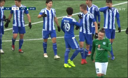 Marco Bueno anota con su nuevo equipo de Finlandia