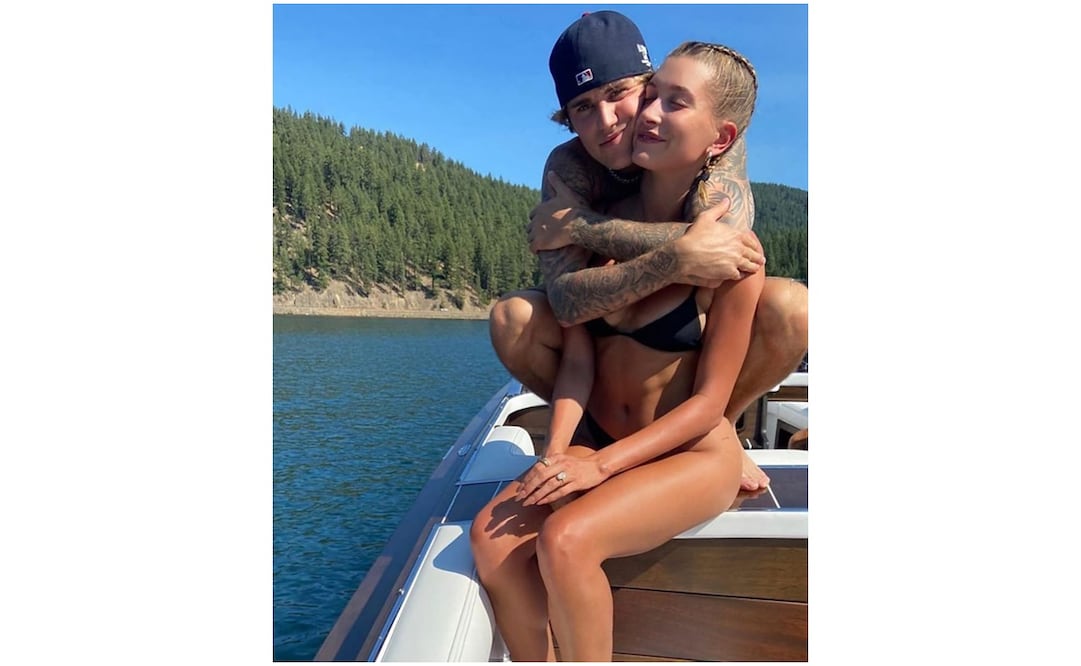 Justin Bieber y Hailey Baldwin. Foto: Instagram 