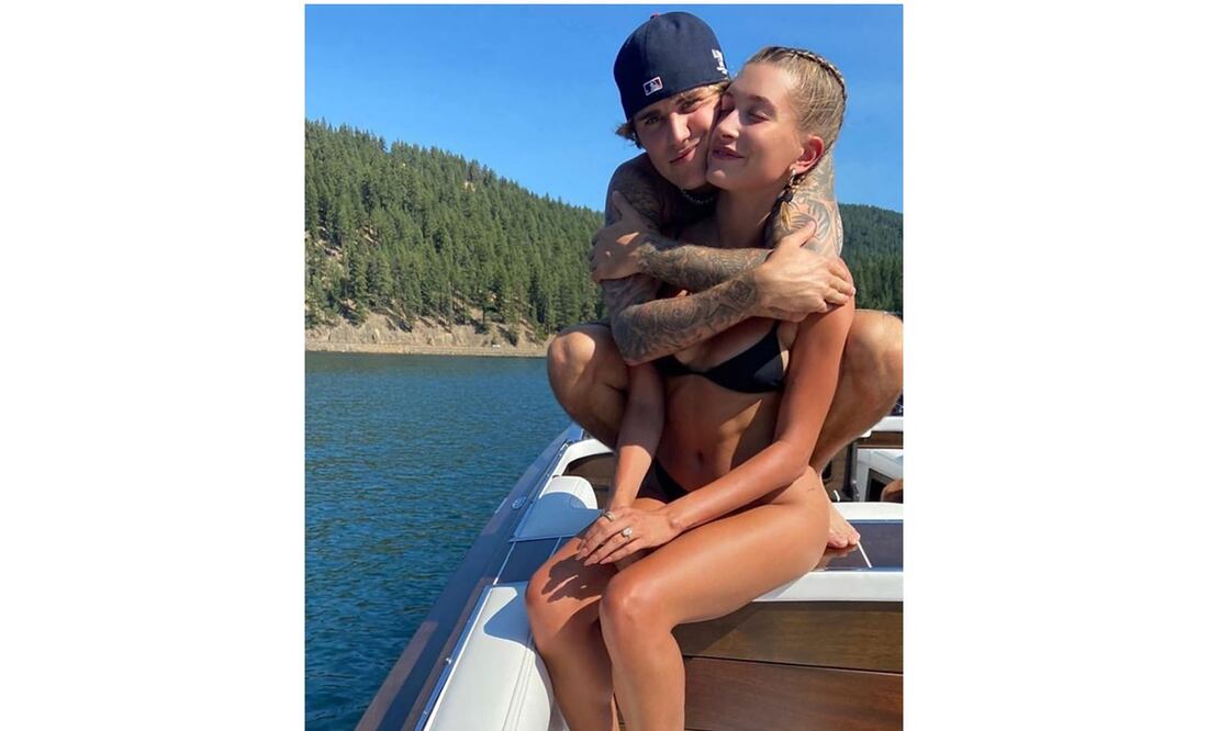Justin Bieber y Hailey Baldwin. Foto: Instagram
