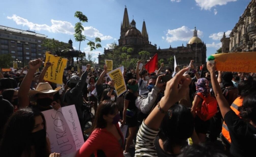 Las protestas por Giovanni, fallecido en Jalisco, en 20 fotos