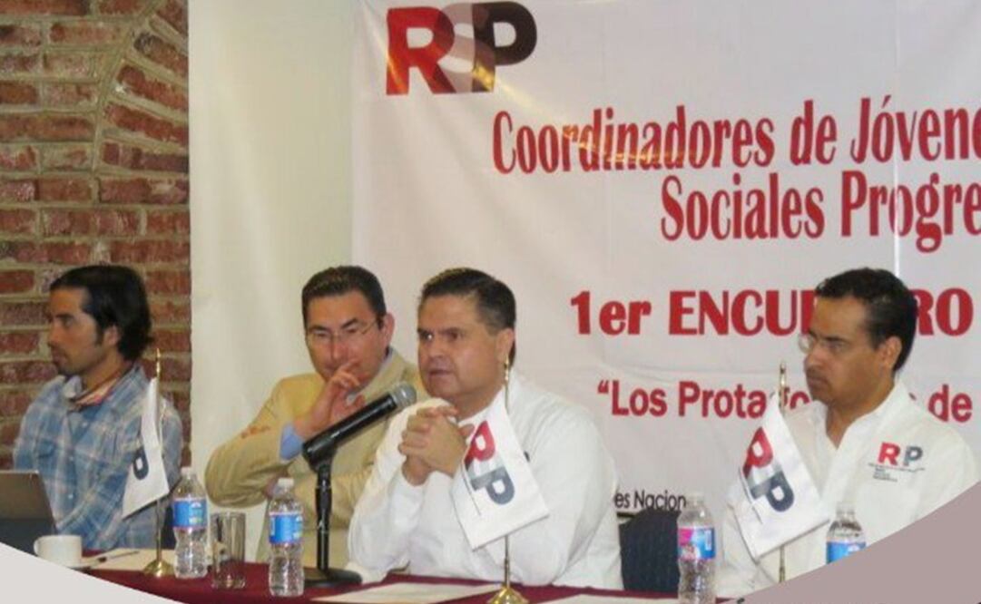 Juan Iván Peña Neder, coordinador nacional de Redes Sociales Progresistas (Tomada de Twitter @RSPJovenes)