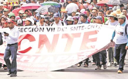 Si cumplen con las exigencias, no hay necesidad de suspender clases: CNTE 