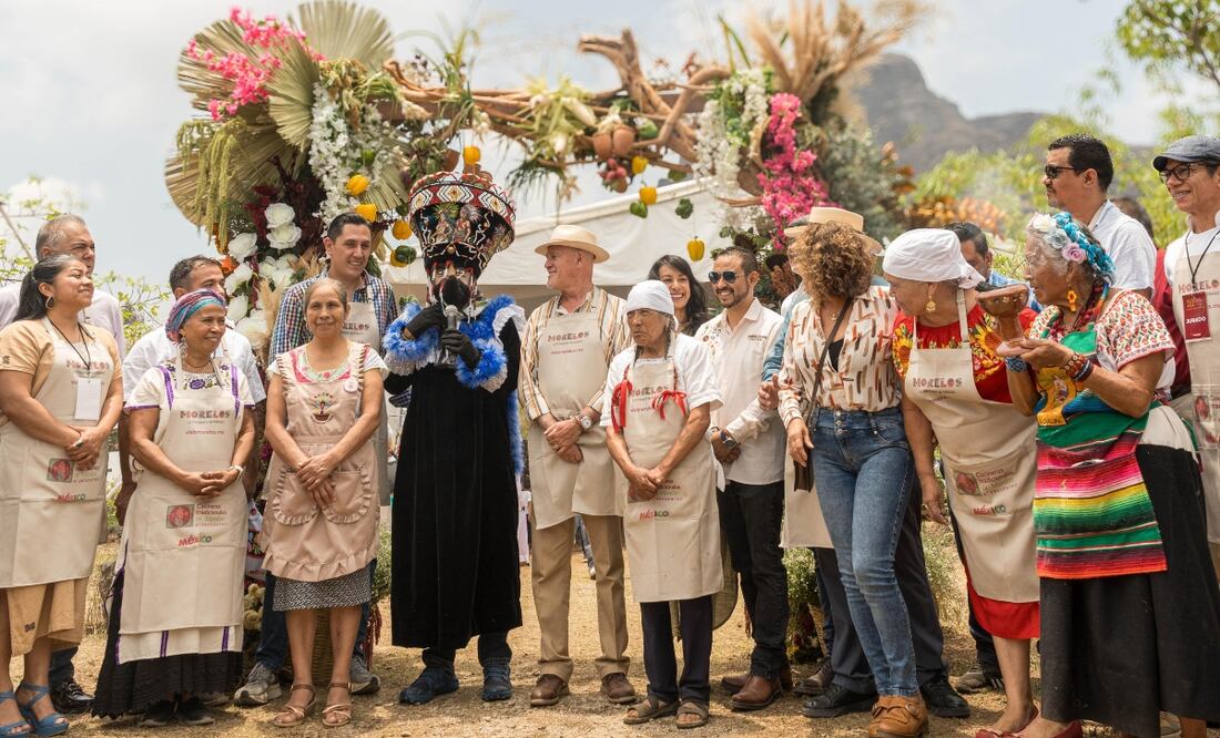 Tepoztlán recibió a 16 cocineras tradicionales locales y de la CDMX. Foto: cortesía
