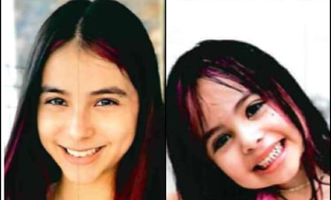 Buscan a Ximena Sarahia y América Lupita, dos hermanas desaparecidas en Mazatlán, Sinaloa. Fotos: Especial