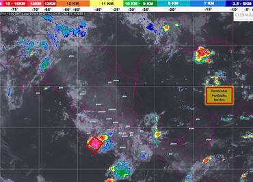 Al menos 22 estados esperan tormentas y más de 35 grados