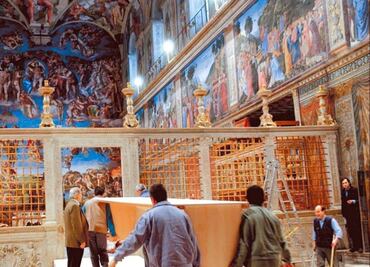 Por altas temperaturas, Gobierno de la CDMX pospone inauguración de Capilla Sixtina