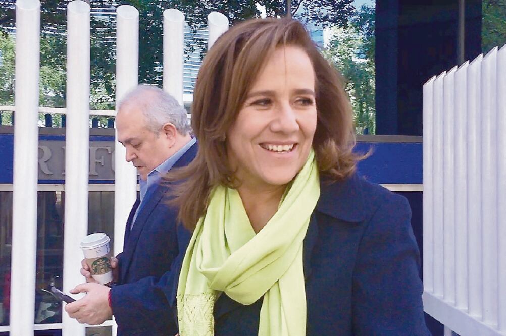 Margarita Zavala y Ricardo Anaya coincidieron en que en el PAN no deben caer en actitudes triunfalistas (ALBERTO MORALES. EL UNIVERSAL)