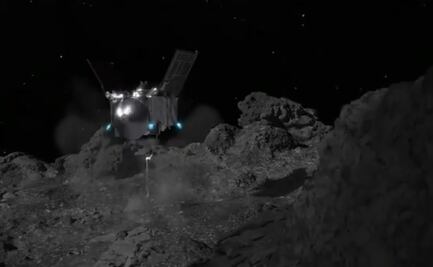 La NASA logra por primera vez recoger muestras de un asteroide con una sonda