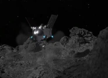 La NASA logra por primera vez recoger muestras de un asteroide con una sonda