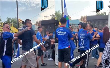 VIDEO: Barristas de Cruz Azul se pelean previo al partido contra Puebla