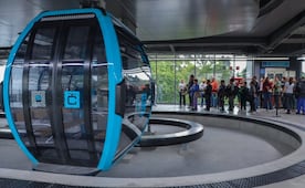 Construcción de líneas 4, 5 y 6 del Cablebús llevan avance del 20%, reporta Brugada; inversión será de más de 17 mdp