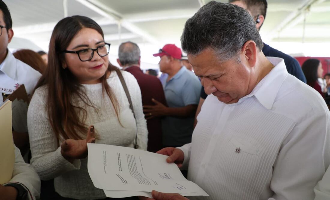 El gobernador Julio Menchaca dijo que este esquema esta alineado al Plan Estatal de Desarrollo 2022-2028. Foto: Especial