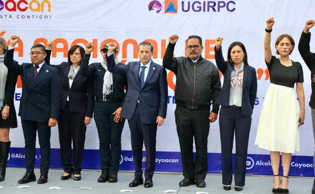 Dicho acto se desarrolló en colaboración con autoridades de la Ciudad de México, en el marco del Día Nacional de la Protección Civil este 19 de septiembre de 2024. Foto: Especial