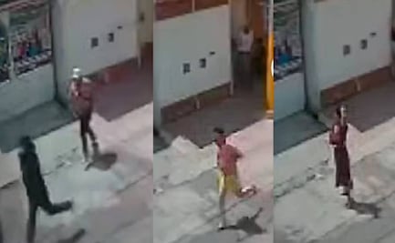 Video. Captan a hombre en ropa interior persiguiendo a delincuentes en Iztapalapa  