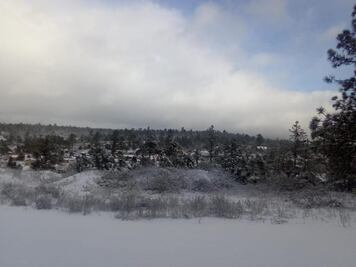 Cae nieve en 10 municipios de Chihuahua