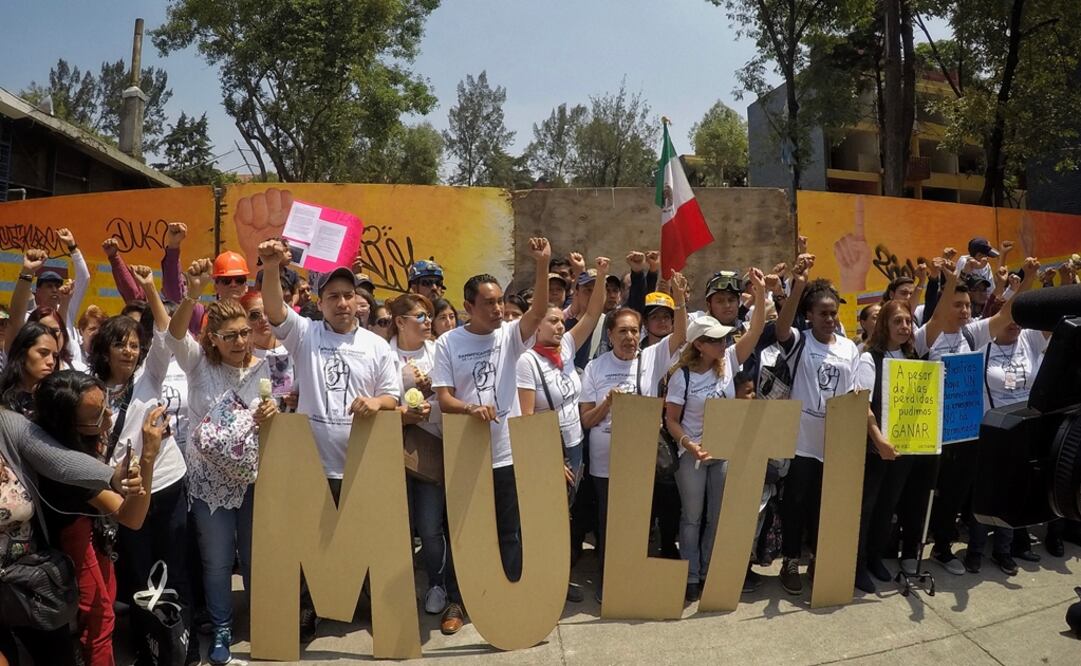 Damnificados del Multifamiliar Tlalpan y otros inmuebles en la Ciudad de México (Foto: Archivo El Universal)