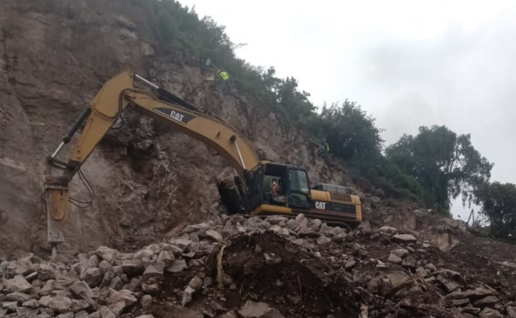 Trabajos de estabilización en Chiquihuite reducirán de 200 a 50 metros zona de peligro