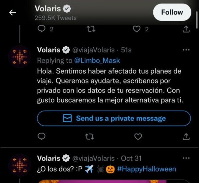 Volaris atiende a clientes afectados por cancelaciones de vuelos, afirma Profeco