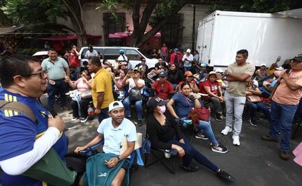 Entre raspados y protestas, CNTE espera respuestas en Gobernación; "ojo por ojo, diente por diente, la cuenta está pendiente", señalan